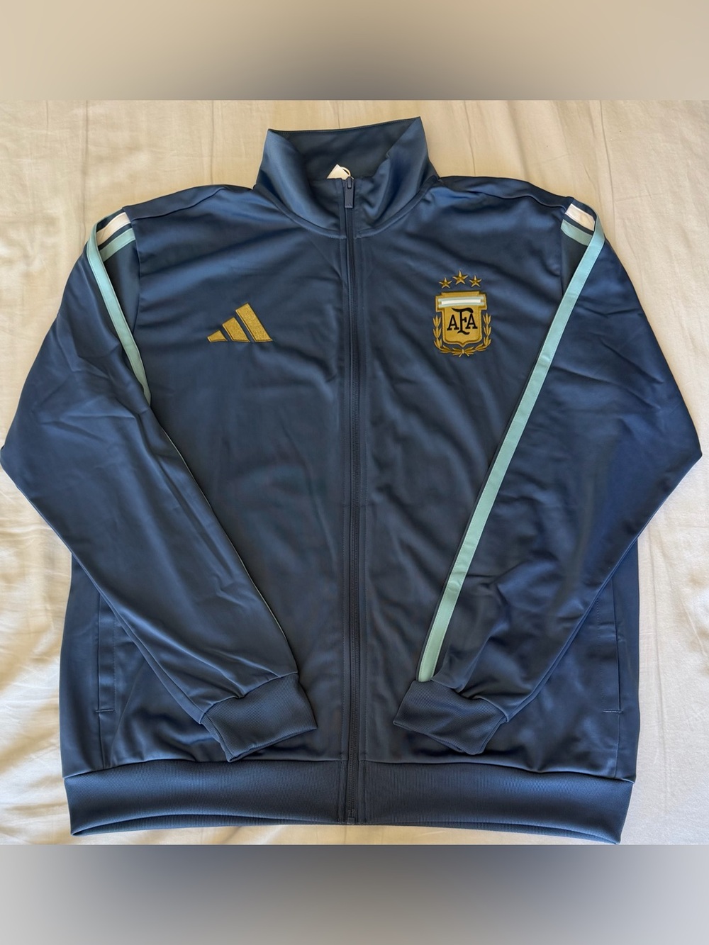 Adidas Argentina National Team DNA Track Top Soccer Jacket JZ6289 Men’s Sz: M